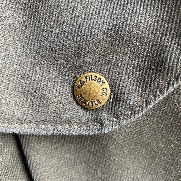 Filson BLACK Rugged Twill Rucksack Backpack - Picture 6 of 9